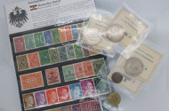 Kassette mit 5 Deutsche Reichsmünzen