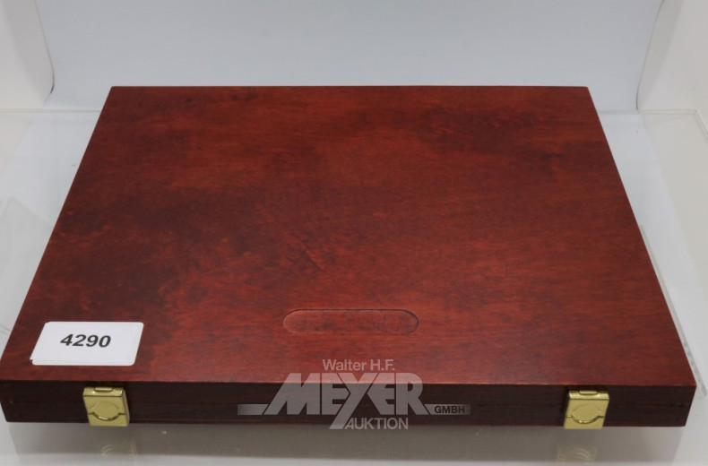 Kassette mit 12 Gedenkprägungen