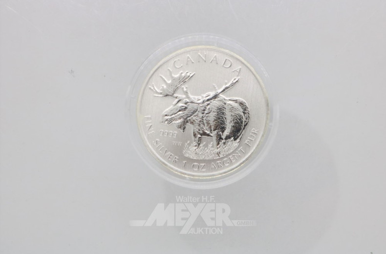 Schachtel mit 7 Gedenkprägungen