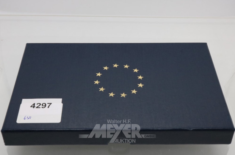 Schachtel mit 6 Sonderprägungen,