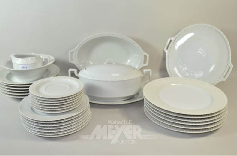 Porzellan Speiseservice Hutschenreuther