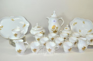 Porzellan Kaffee- u. Speiseservice