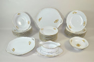Porzellan Kaffee- u. Speiseservice