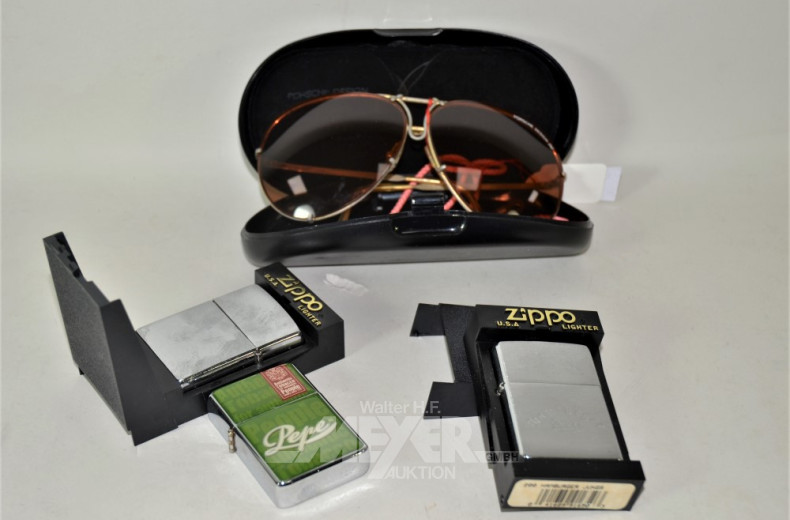 Sonnenbrille (stark abgenutzt)