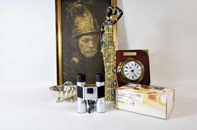 Posten Hausrat: Bild, Fernglas,