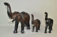 4 Deko - Figuren ''Elefanten''