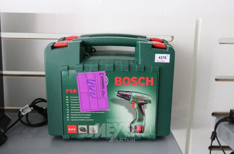 Akkubohrschrauber BOSCH PSR960