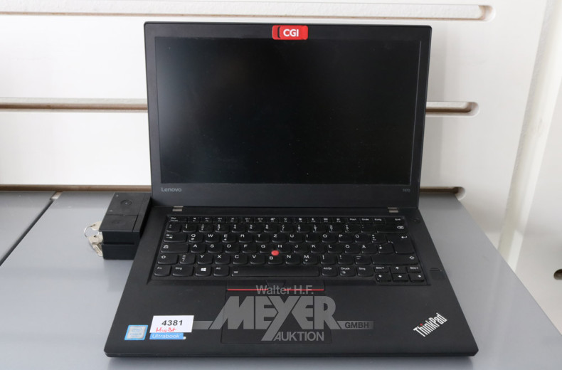 Laptop LENOVO ThinkPad T470