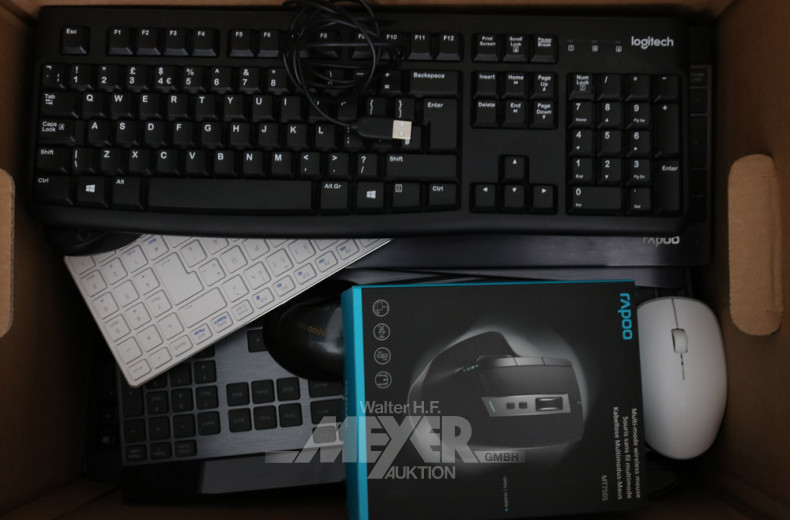 Posten EDV-zubehör bestehend aus: