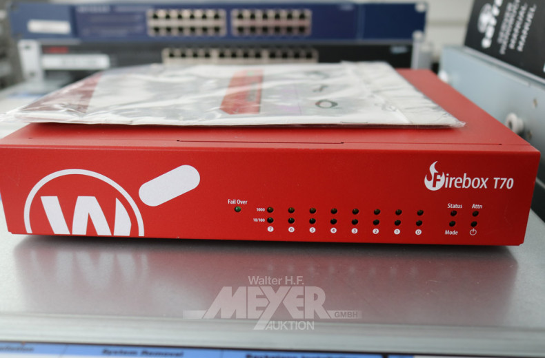 Posten Servertechnik bestehend aus: