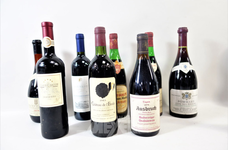 17 Flaschen Rot / Weißwein