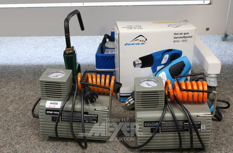 2 kl. Kompressoren/Ballpumpen,