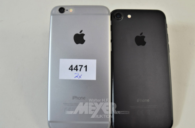 2 Mobiltelefone APPLE iPhone