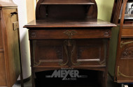 kl. Jugendstil-Anrichte, Eiche, um 1910,