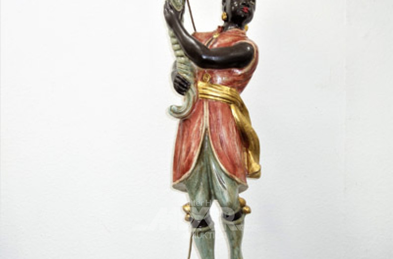 Stehlampe figürlich, 7-flammig,