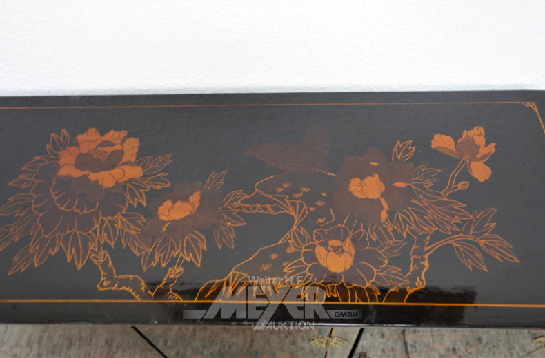Kabinett-Schrank, Asia-Dekor,