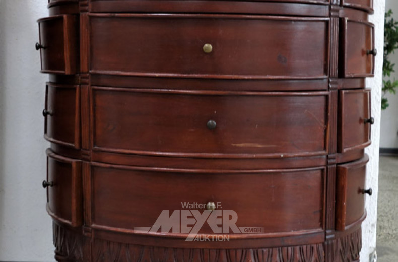 Kommode, Holz, 12 Schubladen,