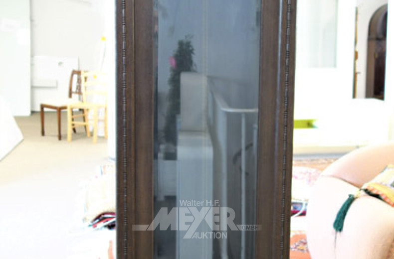 Rundkopf Standuhr, Eiche,