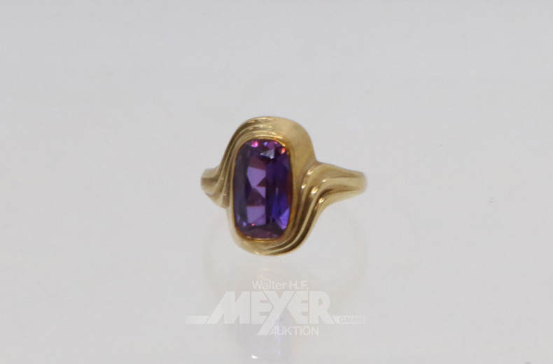 Damenring, 333er GG,