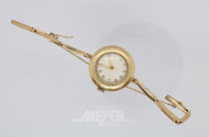 Damen-Armbanduhr, 585er GG,
