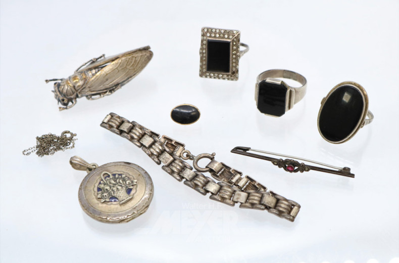 Posten Silber: u.a. Armband,