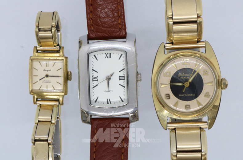 3 Armbanduhren