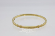 Armreif, 585er GG, ca. 10 g
