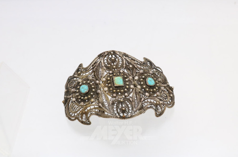 Gürtelschnalle Silber, 1 Armband Silber