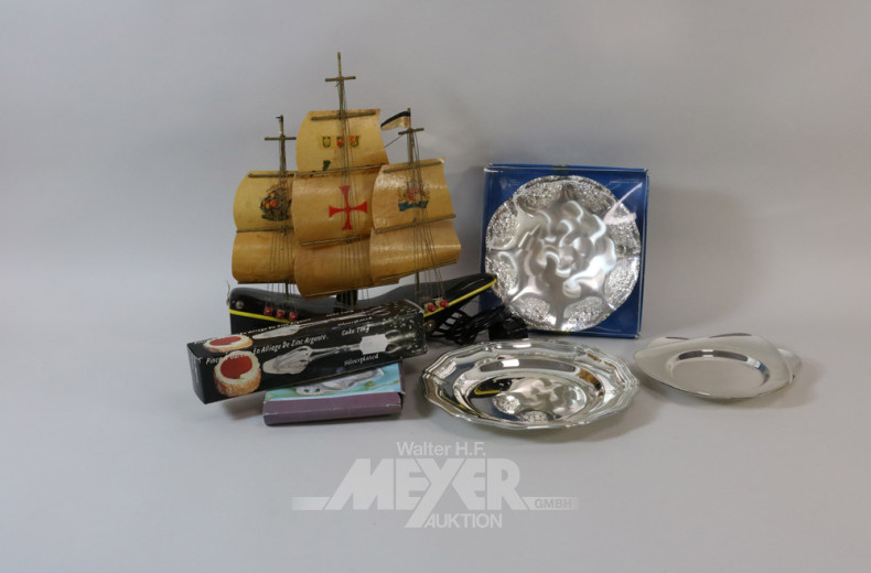 Posten Hausrat und Dekoration: