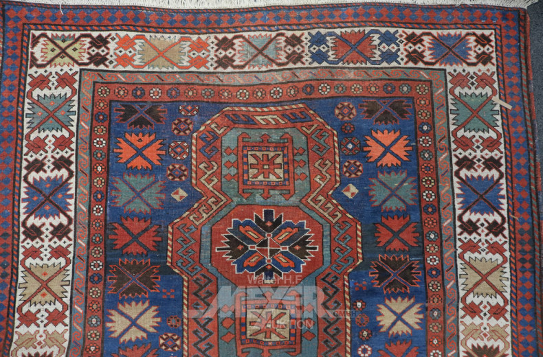 Orientteppich ''Kasak'', blaugrundig