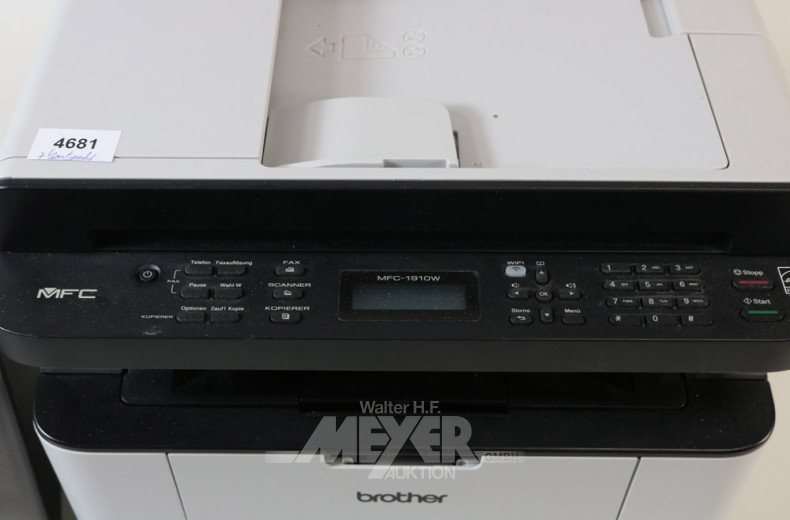 Drucker BROTHER MFC-1910 W,