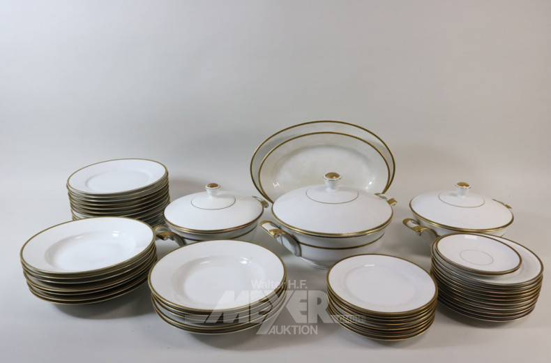 Porzellan-Speiseservice, LEHSCHERZER,