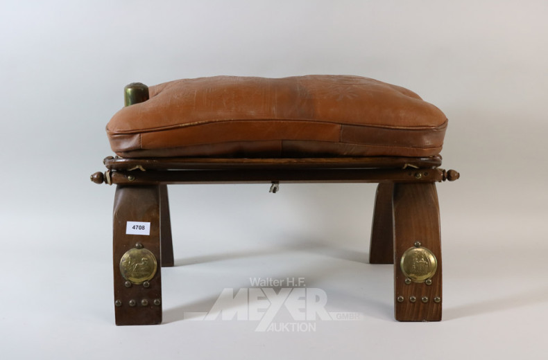 Kamelsattel-Hocker/Fußbank,