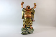 Kunststoff-Figur, ''Stehender Buddha mit