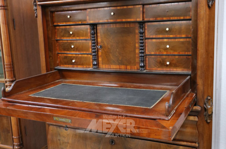 Louis-Philippe-Klappsekretär, 19 Jhd.,