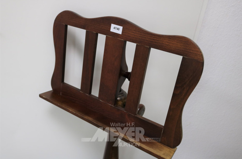 Notenständer, neuzeitlich, Holz