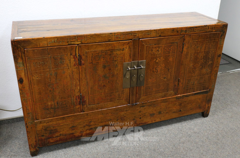 asiatische Hochglanz-Anrichte,