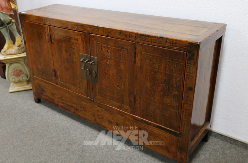 asiatische Hochglanz-Anrichte,