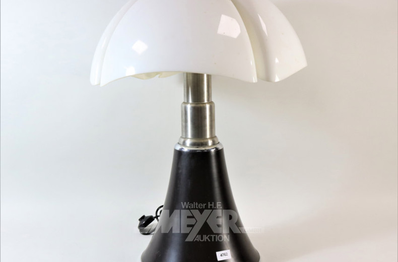 Tischlampe 70iger Jahre ''Pipistrello'',