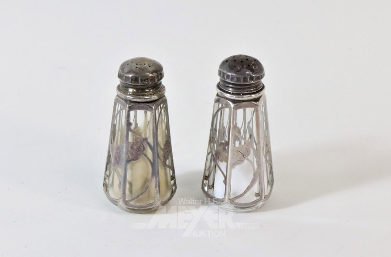 Paar Gewürzstreuer, Montierung