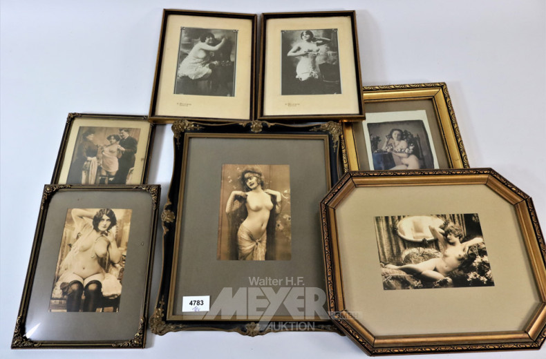 10 nostalgische Erotik-Fotografien,