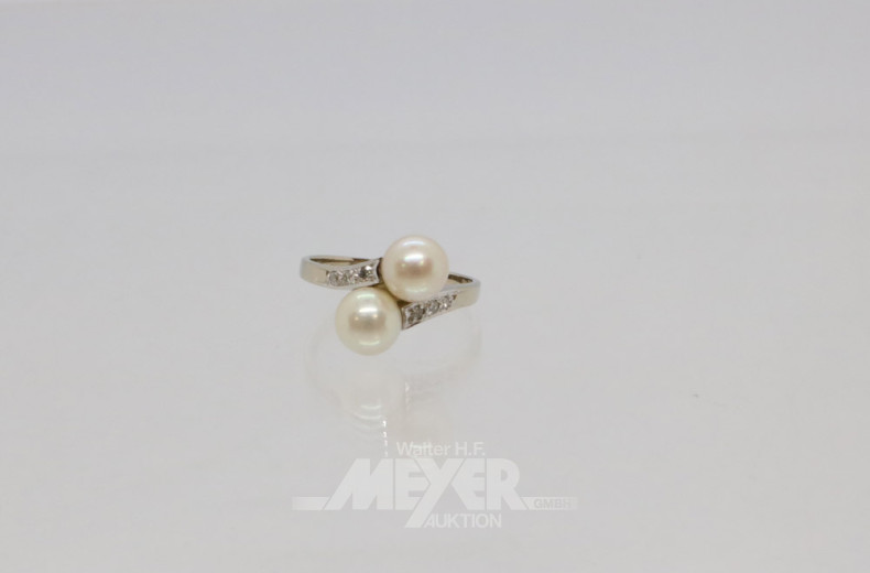 Damenring, 585er WG,