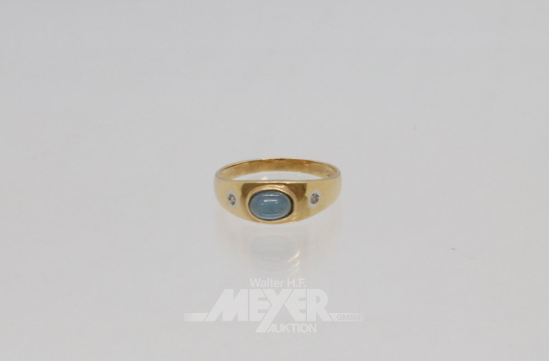 Damenring, 585er GG,