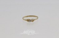 Damenring, 333er GG,