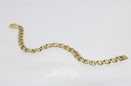 Gliederarmband, 585er GG,