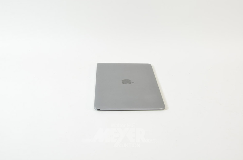 Notebook APPLE, MacBook Air, space grau,