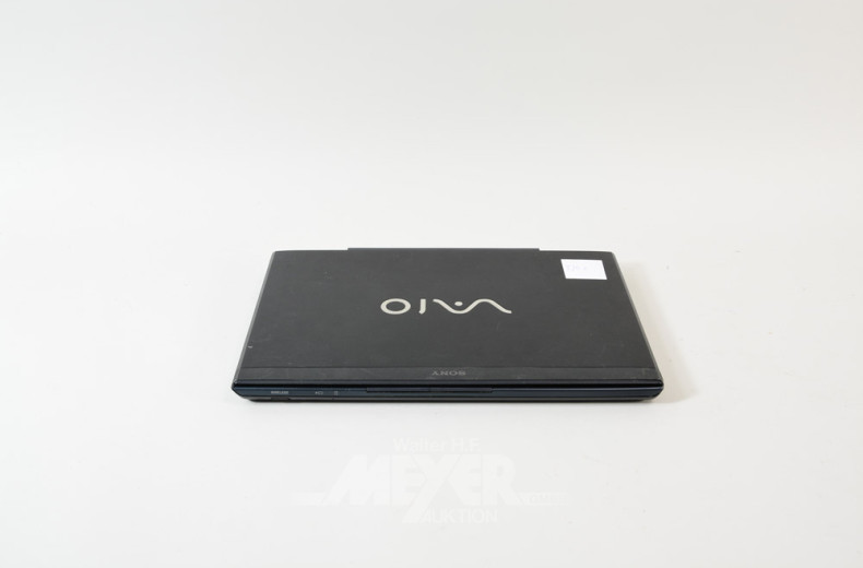 Laptop SONY Vaio, schwarz