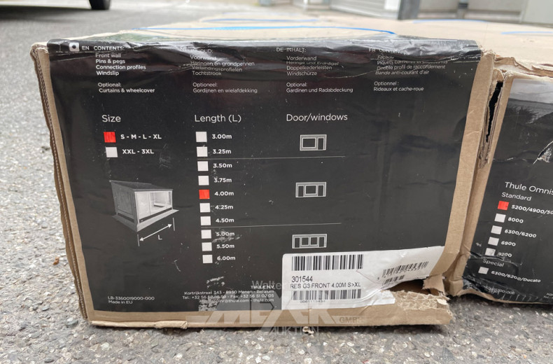 Vorzelt THULE, Residence G3