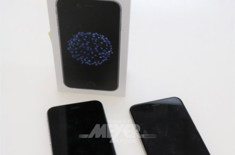 11 ver. Smartphones APPLE, iPhone 5s u. 6