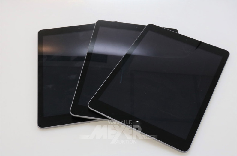 6 Tablets APPLE iPad 5. Gen., schwarz